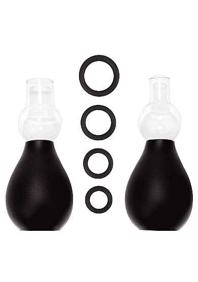 Ouch! - Nipple Erector - brystvorte pumpe - Sort