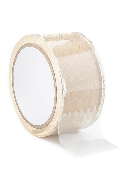 Ouch! - Bondagetape, 20 meter Transparent