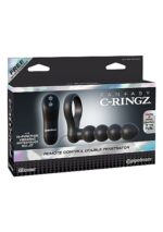 C-ringz - Remote Control Double Penetrator med fjernkontroll - sort