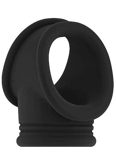 SONO - No.48 - Penisring Med Ballestrekker, Sort