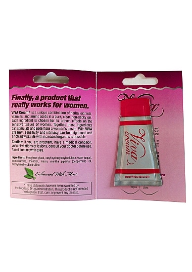 Viva Cream - Orgasmekrem for Kvinner 2 ml
