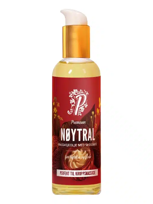 Premium nøytral massasjeolje