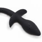 Buttplug med hale - sort