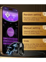 Sevanda - E-Stim Kyskhetsbur med APP - Bilde 14