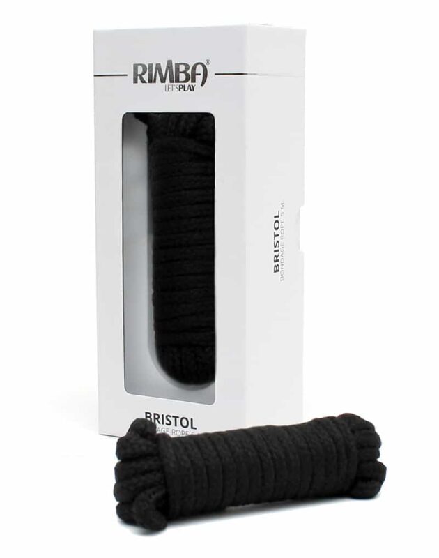 Rimba - Bristol Bondage Rope - 5 meter - Sort