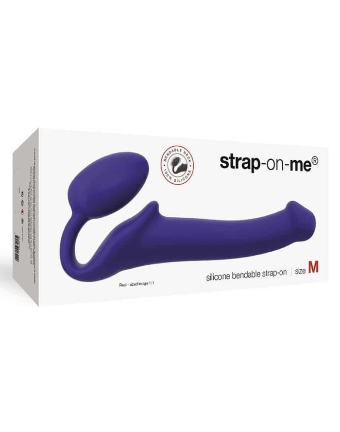 Strap-on-Me - Stroppeløs Strap On - Medium - Lilla