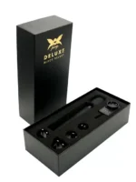 Pixey - Deluxe Black Velvet - Oppladbar Massasjestav - Medium - Bilde 4
