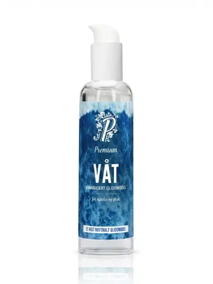 Premium - Våt - Vannbasert Glidemiddel - Nøytral - 250ml