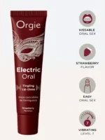 Orgie - Electric Oral  - Tingling Lip Gloss - Jordbær - Bilde 2