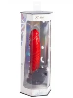 Silexd Fantasy - Devil Dildo - Liquid Silicone - Rød og Sort - Bilde 7
