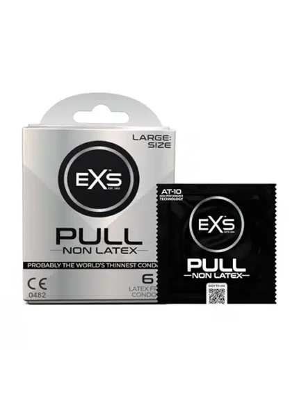 EXS Pull Large - Condoms - 6 Pieces
