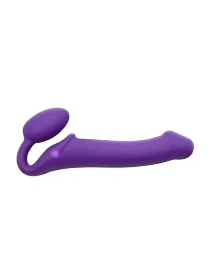Strap-on-Me - Stroppeløs Strap On med Vibrering - Large - Lilla