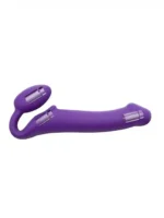 Strap-on-Me - Stroppeløs Strap On med Vibrering - Large - Lilla - Bilde 2