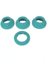 You2Toys - 3 in 1 Cock & Ball Ring Sett med Bumperfunksjon - Turkis - Bilde 6