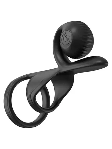 SVibe - JOVI - Parvibrator med Penisring og Fjernkontroll - Sort