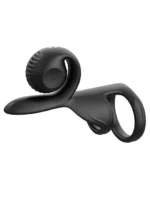 SVibe - JOVI - Parvibrator med Penisring og Fjernkontroll - Sort - Bilde 7