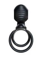 SVibe - JOVI - Parvibrator med Penisring og Fjernkontroll - Sort - Bilde 4