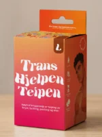 Transhjelpen Teipen – Large – 5″ – Brun