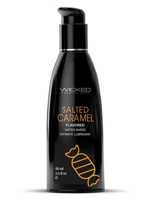 252033-wicked-salt-karamell-glidemiddel-caramel-salted WICKED - Vannbasert Glidemiddel - Salted caramel - 60ml - Bilde 1