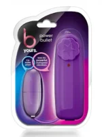 Blush - B Yours - Power Bullet - Enkelt Vibrerende egg med Fjernkontroll - Lilla - Bilde 2