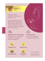 Womanizer - Next Liberty - Trykkbølgestimulator - Rosa - Bilde 5