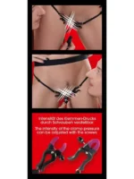 Bad Kitty - Spreader String med Vibrator - Kjønnsleppespreder - Bilde 3