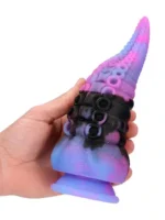 Fiction Cocks - Deep Riser - Tentakkel Fantasi Dildo - Rosa - Bilde 2