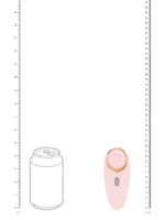 Loveline - Aurie - Airtap Vibrator med flere hoder - Rosa - Bilde 7