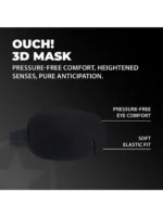 Ouch! 3D Blindfold - Sort - Bilde 3