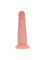 Realrock - Dual density sliding skin - Dildo i silikon - Lys hudfarge 6" - Bilde 3