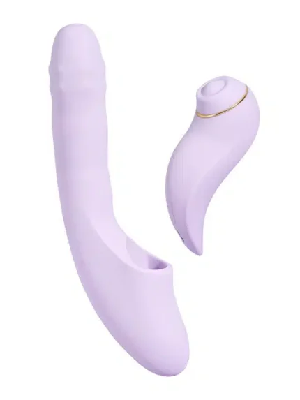 Svakom - DuoGlow - Thrusting Vibrator med Klitorisstimulator