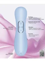 Satisfyer Pro 2 Generation 4 – trykkbølgestimulator med 4 hetter - APP - Bilde 4