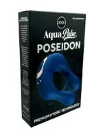 EXS - AquaPulse Poseidon – Vibrerende Penisring – Blå - Bilde 6