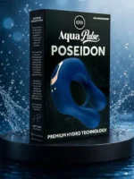 EXS - AquaPulse Poseidon – Vibrerende Penisring – Blå - Bilde 3