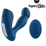 EXS -  AquaPulse Triton Pro – Prostatavibrator med fjernkontroll – Blå