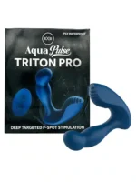 EXS - AquaPulse Triton Pro – Prostatavibrator med fjernkontroll – Blå - Bilde 5