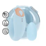 Loveline - Daydream - Parvibrator med ladeetui - Pastell Blå