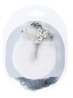 Ouch! Heavy-duty - Fluffy håndjern - Hvit - Bilde 2