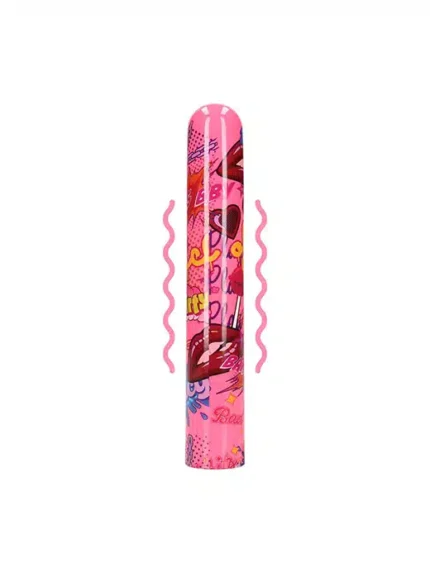 Kaotix  - Oppladbar Vibrator - Pop-Art Design - Rosa